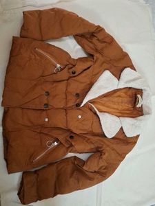 Stylish Brown Padded Jacket