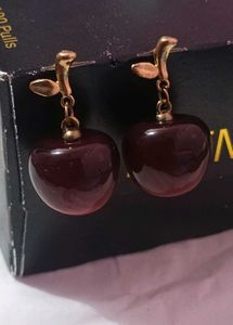 Cute Cherry Dangle Earrings