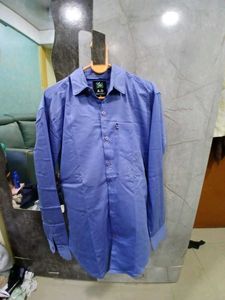 Classic Blue Dress Shirt