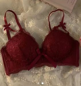 Red Lace Bra