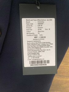 Navy Button-Down Midi Dress
