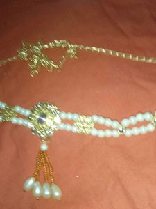 Pearl Embellished Belt