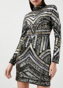 Emblished Dress