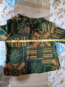 Patchwork Printed top