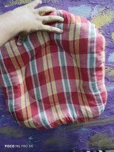 Red Plaid Pillow Pet Bed