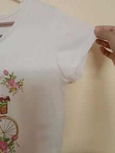 Floral Bicycle Tee