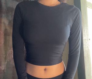 H&M Long Black Sleeve Top
