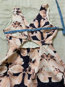 Dotti Back Criss Cross Floral Dress