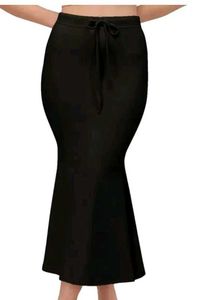 Black Saree Skirt Flared
