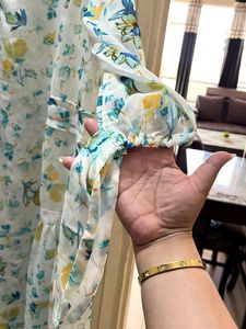 Floral Print Tiered Tunic