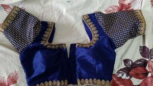 Detailed Work In Blouse