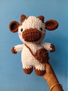 Crochet Cow Plushie