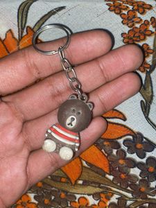 Cute Bear Keychain