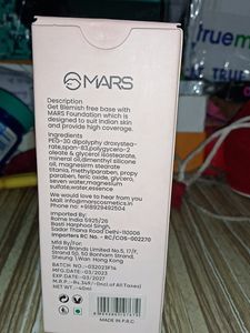 Mars Foundation High Coverage Formula
