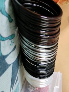 Glass Bangles Combo Set Of 4