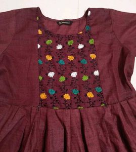 Maternity / Feeding Anarkali Kurta