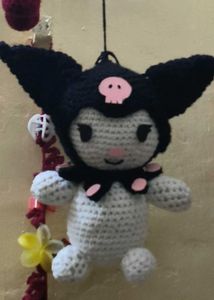 Kuromi Crochet Plush