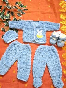 Baby Blue Bunny Outfit