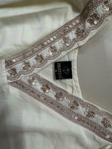 shine off white beautiful dress