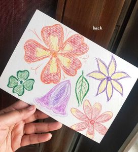 Hand drawn Mountain Art