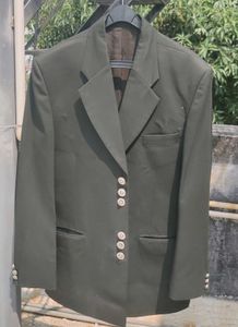 Vintage Olive Green Blazer