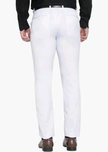 White Formal Pants
