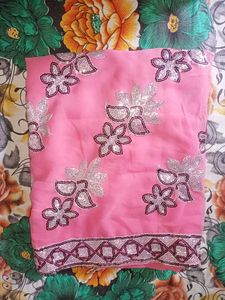 Green &amp; Gold Saree 2 Combo