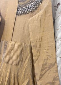 Embroidered tara work  Party gown