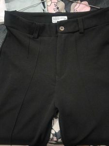 Black Wide Leg Trousers