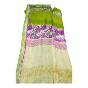 Beautiful Multicolor Saree With Border