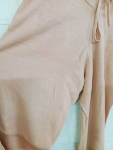 Peach Knit Pants