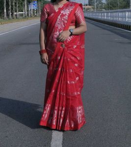 Bengali Red Saree