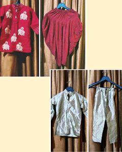 Combo Of 2 Kurta Bottom Sets for 4 To 5 Year