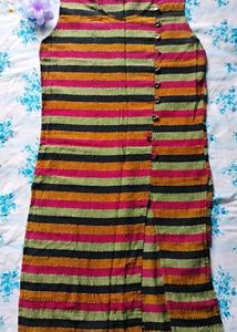 💜✨Striped Tunic Top with Side Slits