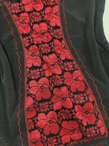 Black &amp; Red Lace Bustier Tank Top