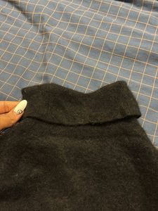 Cozy Black Turtleneck Sweater