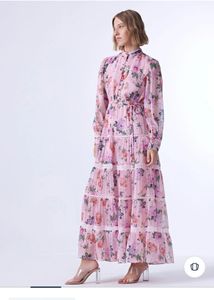 Coverstory Floral Heavy Tiered Maxi Dress