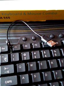 {PRICE DROP}Zebronics Judwaa 555 USB Wired Multimedia Keyboard With Free USB TYPE Cable. (Please Create Combo And Save On Delivery Fee. Check My Profile 🙂)
