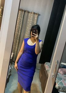 Blue Bodycon Dress💙🦋