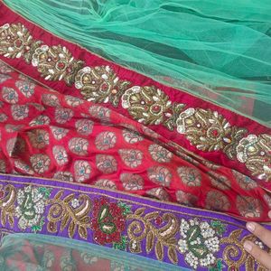 Reception Lehanga Saree