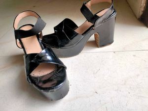 Black Platform Heels