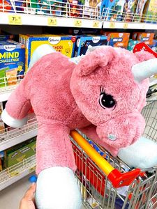 Pink Unicorn Plush Toy