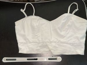 Bardot white top