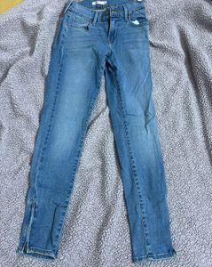 5 Jeans Set White And Blues