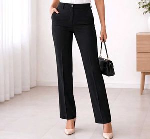Black Trouser (High-waist)