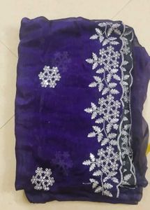 beautiful colours and contrast blouse