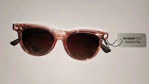 Lenskart Air Clip On Transparent Full Rim Round