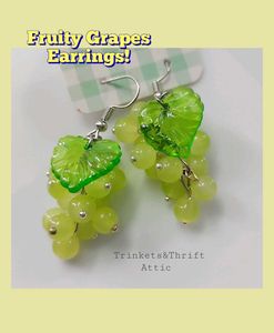 Fruity Grapes Earrings