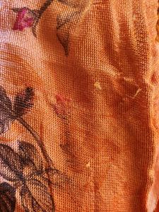 Floral Print Saree Fabric