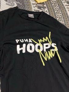 PUMA hoops tshirt size S